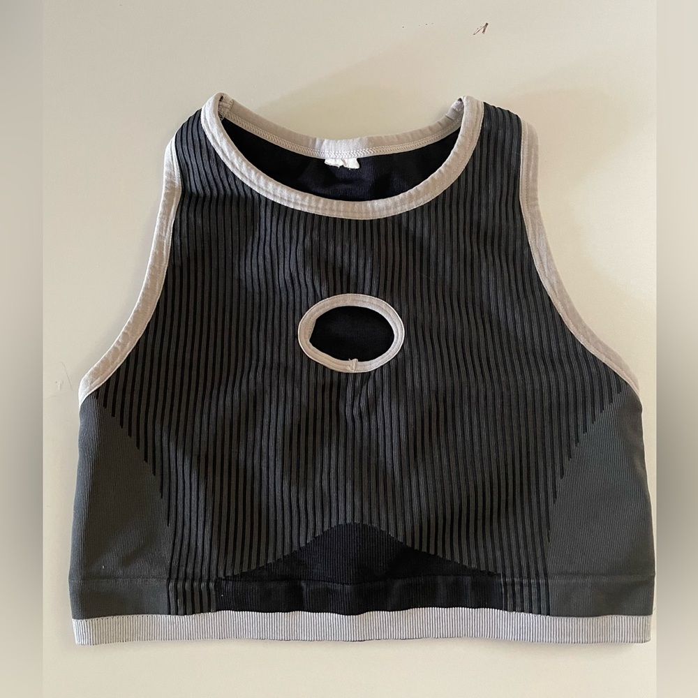 Black Fabletics Sports Bra